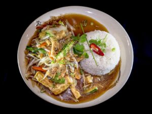 Phad Phak ผัดผัก Vegetables Stir Fry