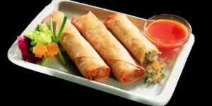 Poh Pia Phak Thod เปาะเปี๊ยะผักทอด Vegetarian Loempia