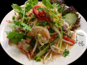 Yam Woon Sen ยำวุ้นเส้น Thai Glass Noodle Salad