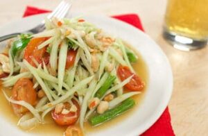 Som Tam ส้มตำ Papaya Salad
