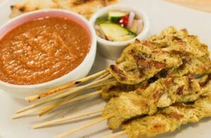 Satay Skewers สะเต๊ะ